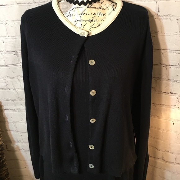 Hillard & Hanson  sweater dress with cardigan - Picture 6 of 11